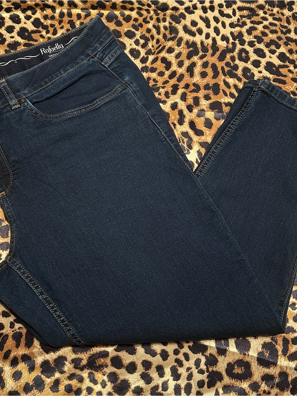 Rafaella Weekend Dark Wash Slimming Denim Jeans